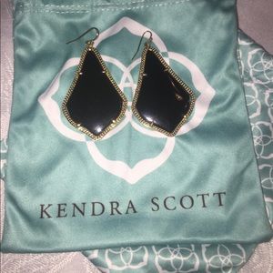 Kendra Scott Alex Earrings in Black